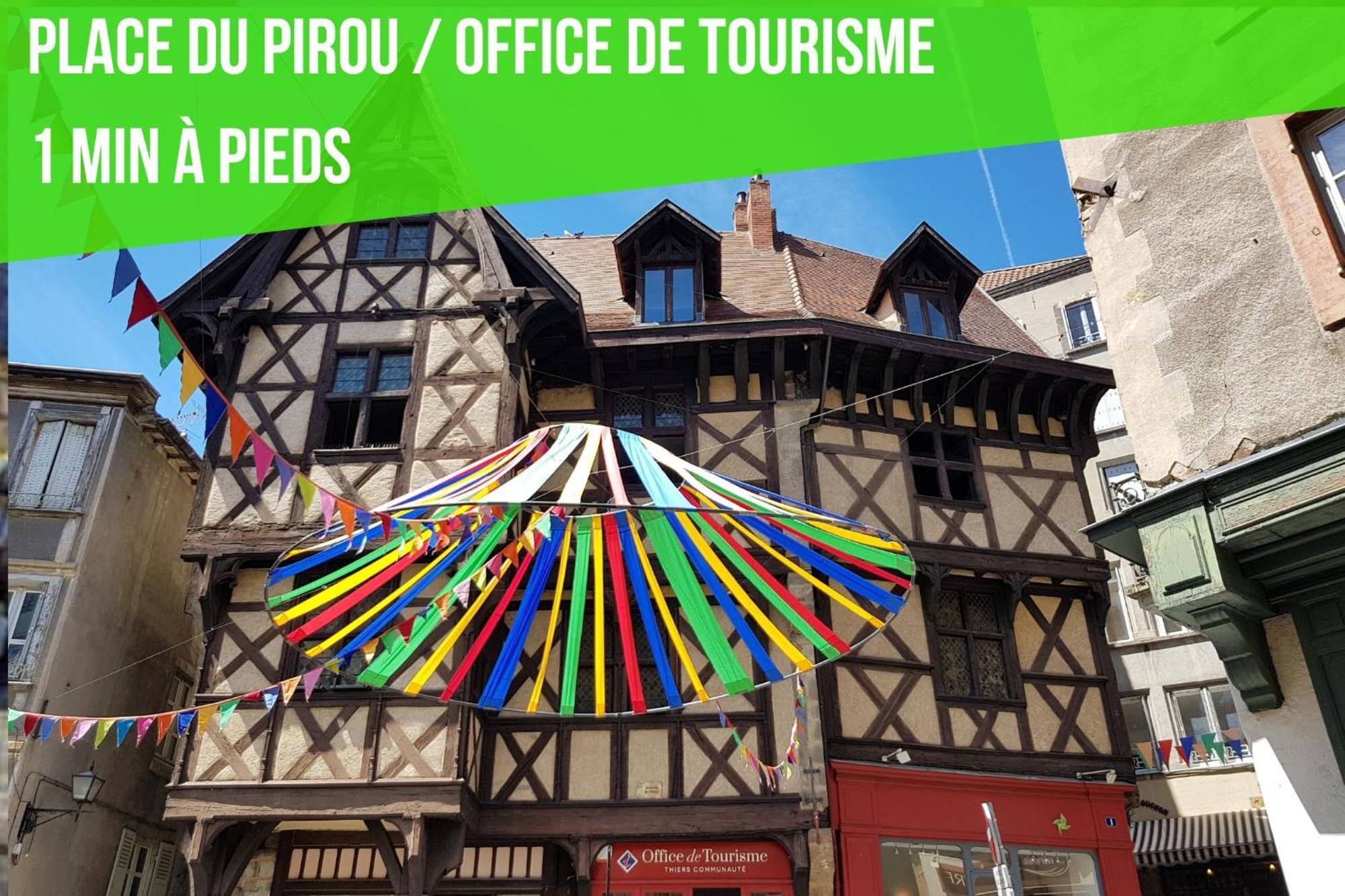 Le Petit Pirou # Cosy # Halte Auvergne Thiers Eksteriør bilde